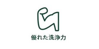 優れた洗浄力
