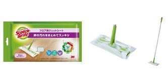 スコッチ･ブライト フロア用ウェットシート

